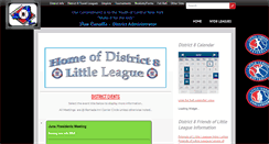 Desktop Screenshot of district8ll.com